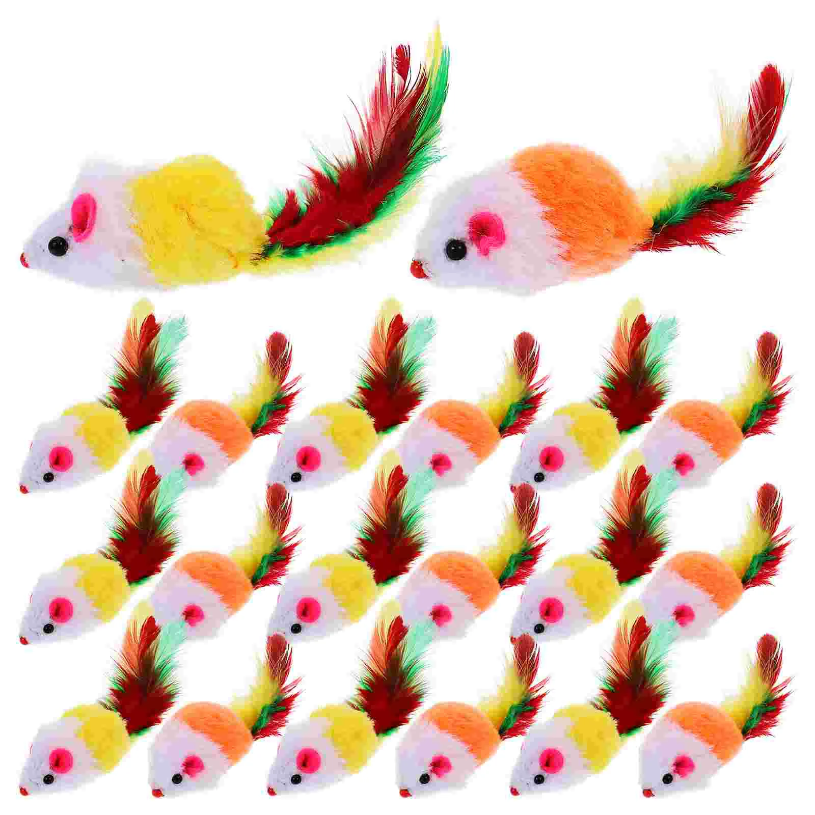 20 PCS Furry Pet Toys Mice Cat Toy Mouse Cat Catcher Toys with Tails cat toys mice with tail
20 PCS Furry Pet Toys Mice Cat Toy Mouse Cat Catcher Toys with Tails cat toys mice with tail