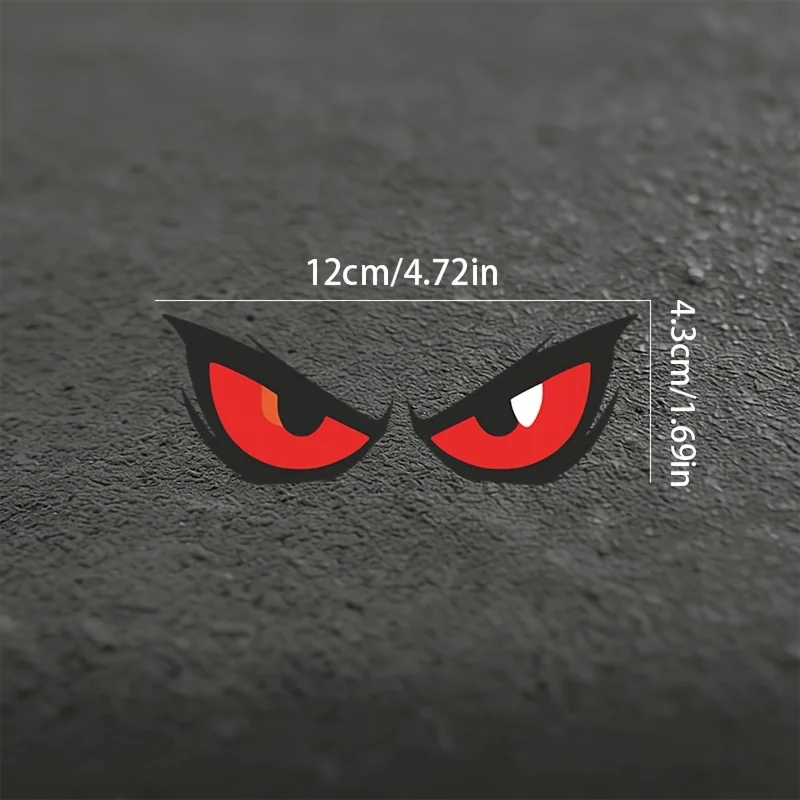 Monster eye vinyl sticker - gloss black with red glowing eyes and teeth - durable decal for cars, motorcycles, laptops,
Monster eye vinyl sticker - gloss black with red glowing eyes and teeth - durable decal for cars, motorcycles, laptops,