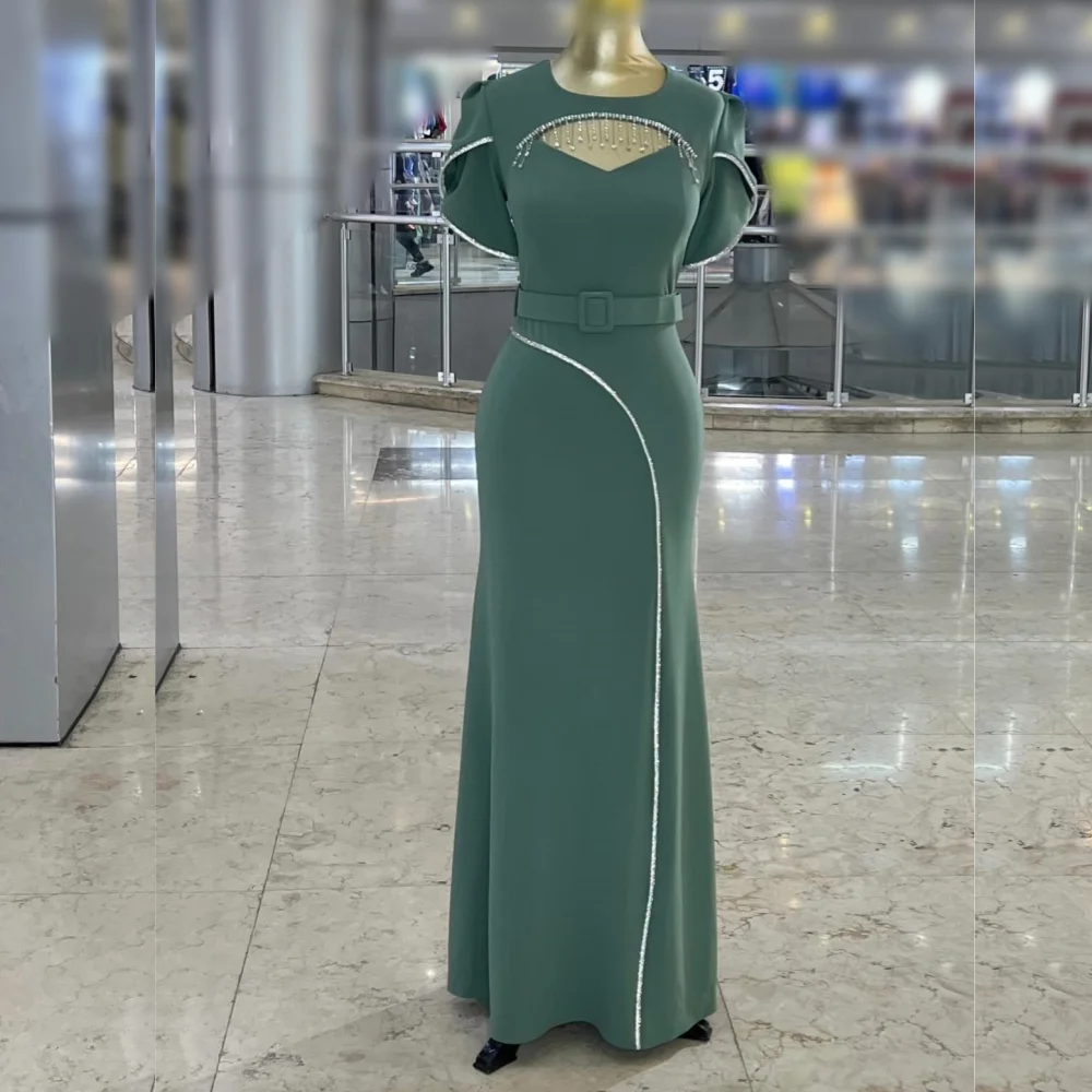 Customized Jersey Tassel O-Neck Classic Trumpet Long Dresses Bespoke Occasion Fashion Formal Evening Dress Elegant Party
Customized Jersey Tassel O-Neck Classic Trumpet Long Dresses Bespoke Occasion Fashion Formal Evening Dress Elegant Party