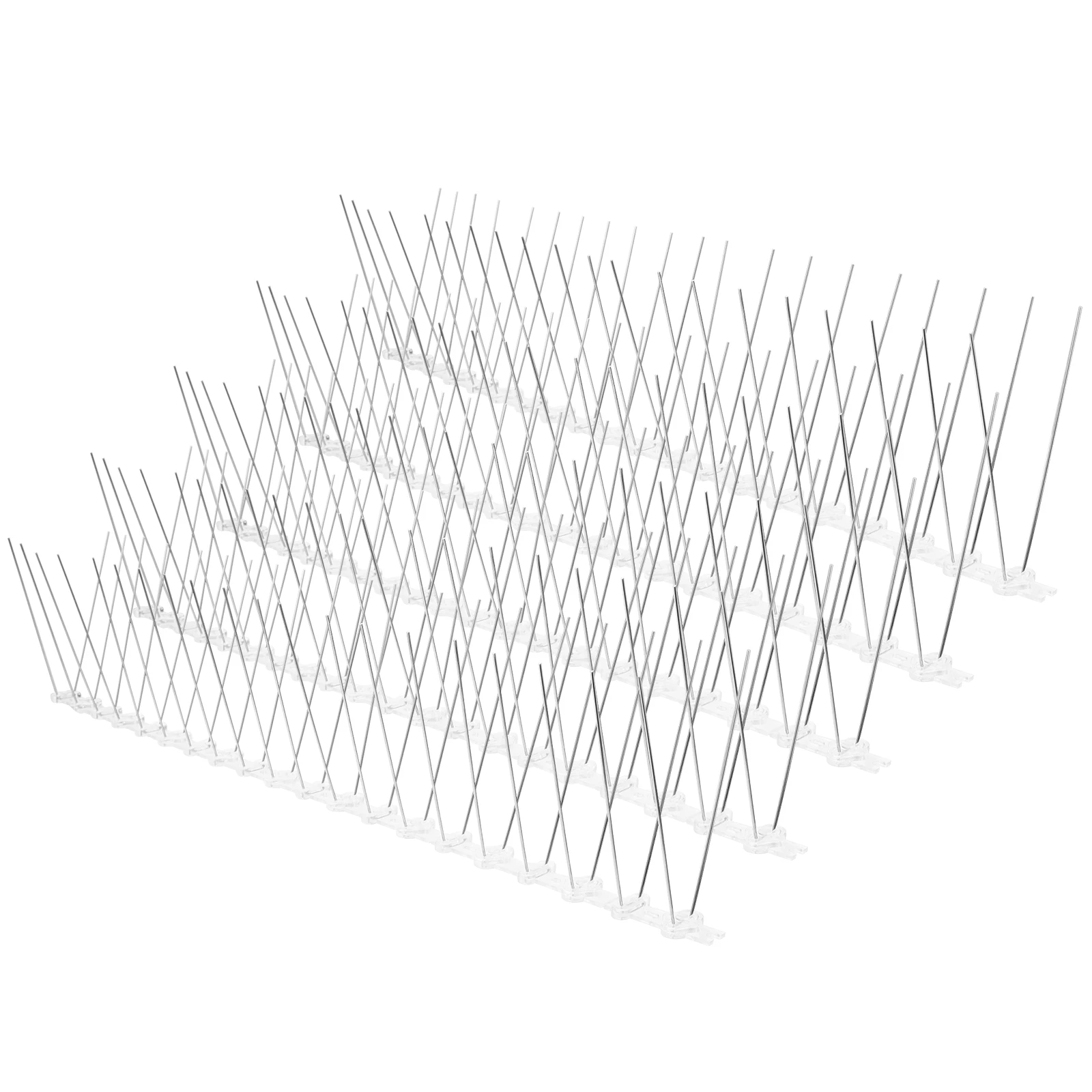 5 Pcs White Stainless Steel Bird Deterrent Spike Mat Tool Fence Pigeon Prevention Pigeon Spikes Anti Bird Strips Safe
5 Pcs White Stainless Steel Bird Deterrent Spike Mat Tool Fence Pigeon Prevention Pigeon Spikes Anti Bird Strips Safe