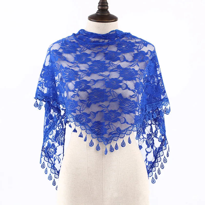 Fashion Church Shawl Lace Veil Scarf Bandana Church Prayer Wedding Mantilla Chapel White Embroidered Hijab Women Scarves
Fashion Church Shawl Lace Veil Scarf Bandana Church Prayer Wedding Mantilla Chapel White Embroidered Hijab Women Scarves
