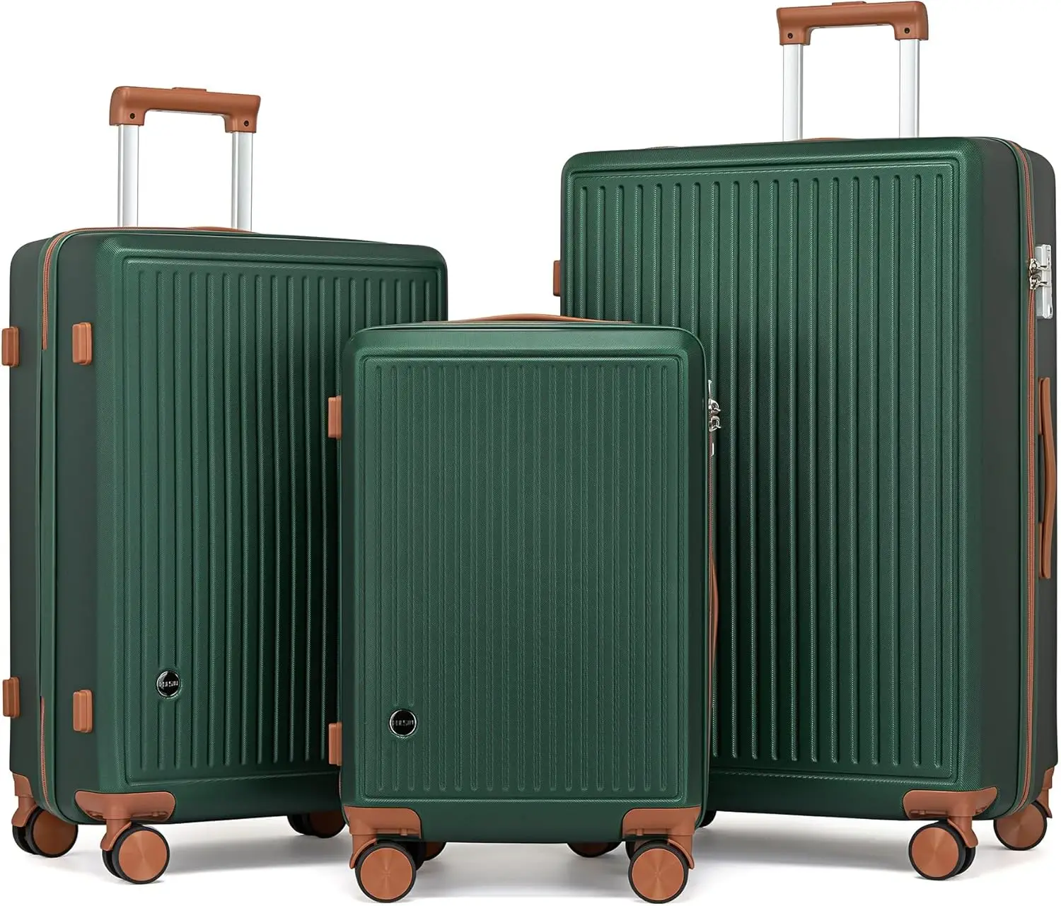 Green Hardside Suitcase 3 Pcs Set Spinner Wheels Carry On Luggage 22x14x9 Airline Approved Tsa Lock
Green Hardside Suitcase 3 Pcs Set Spinner Wheels Carry On Luggage 22x14x9 Airline Approved Tsa Lock