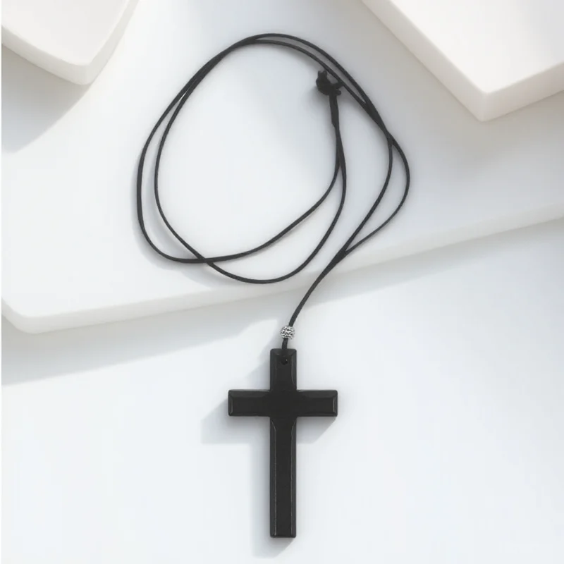 PACKOVE Wooden Cross Hanging Ornament for Car Rear View Mirror Pendant Truck Home Decor Black
PACKOVE Wooden Cross Hanging Ornament for Car Rear View Mirror Pendant Truck Home Decor Black