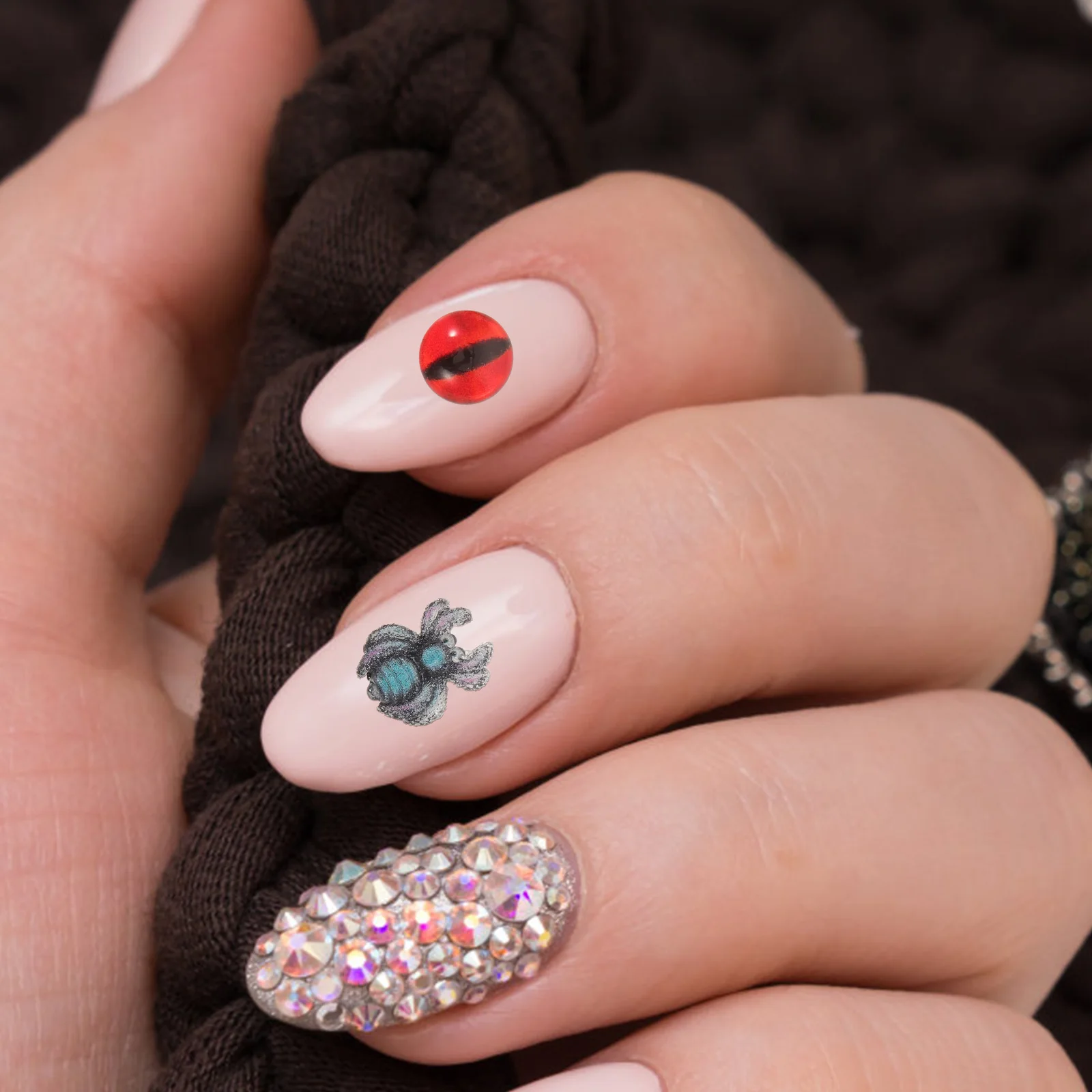 Halloween Nail Ornament Accessories DIY Funny Manicure Charms Creative Resin Embellishments
Halloween Nail Ornament Accessories DIY Funny Manicure Charms Creative Resin Embellishments
