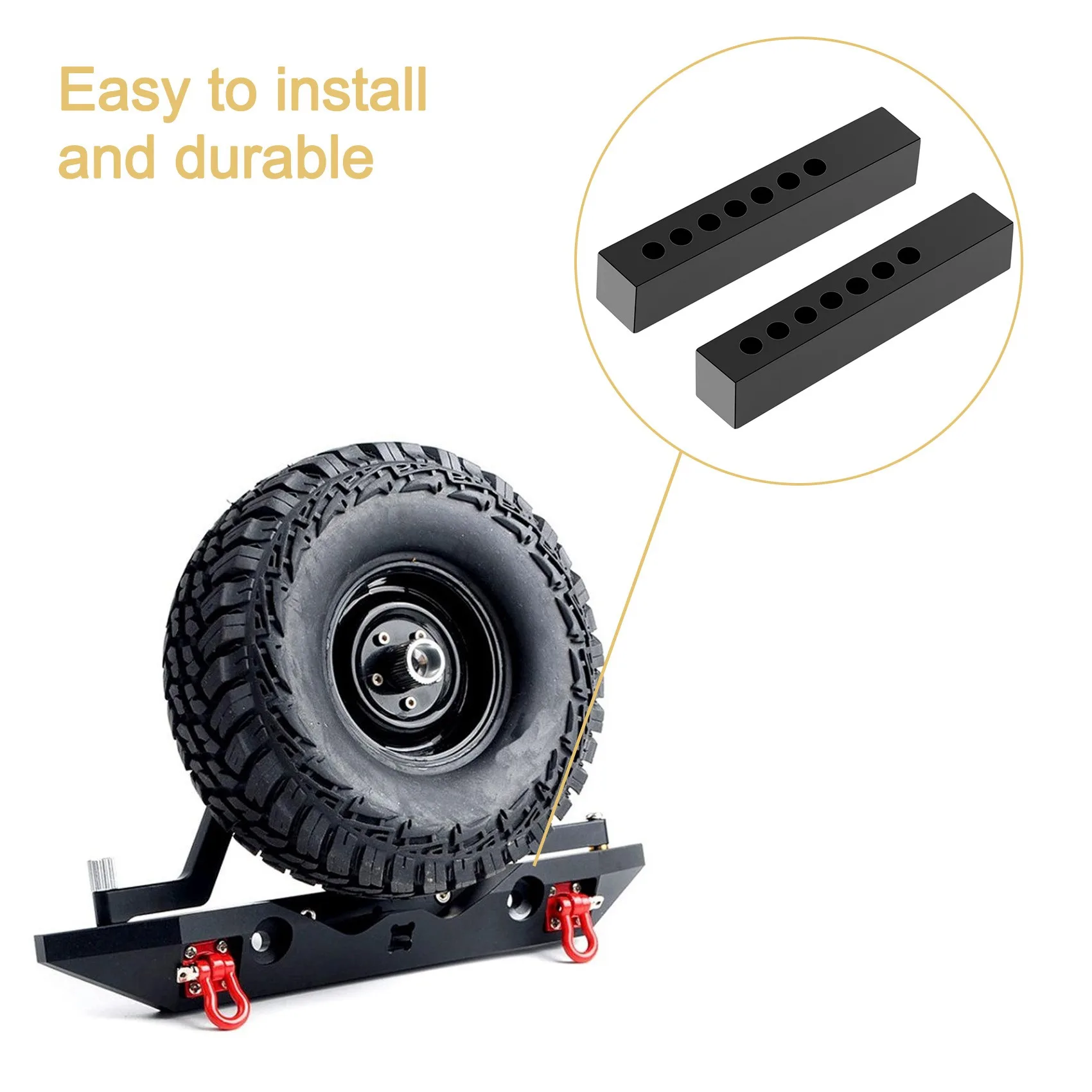 Practical 2PCS Metal Bumper Mount Holder Post for 1/10 RC Crawler Car Axial SCX10 90046 SCX10 III AXI03007 Traxxas TRX4 TRX6
Practical 2PCS Metal Bumper Mount Holder Post for 1/10 RC Crawler Car Axial SCX10 90046 SCX10 III AXI03007 Traxxas TRX4 TRX6