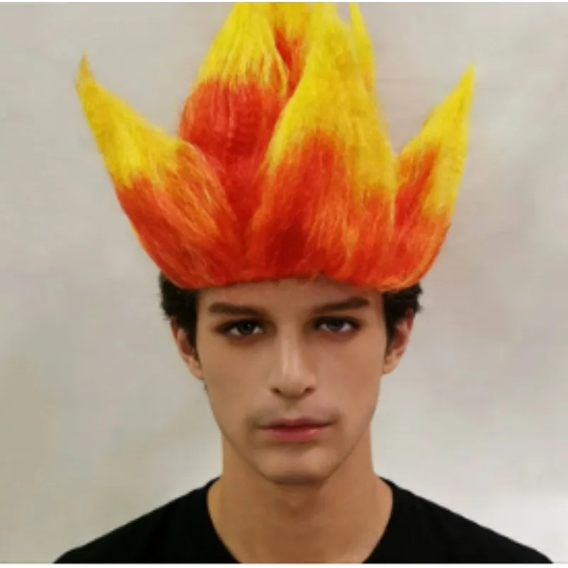 Оранжевый аниме-парик с пышными прядями - парик в форме пламени для Хэллоуина и косплея для мужчин и женщин, синтетический термостойкий парик для костюмированных вечеринок
Оранжевый аниме-парик с пышными прядями - парик в форме пламени для Хэллоуина и косплея для мужчин и женщин, синтетический термостойкий парик для костюмированных вечеринок