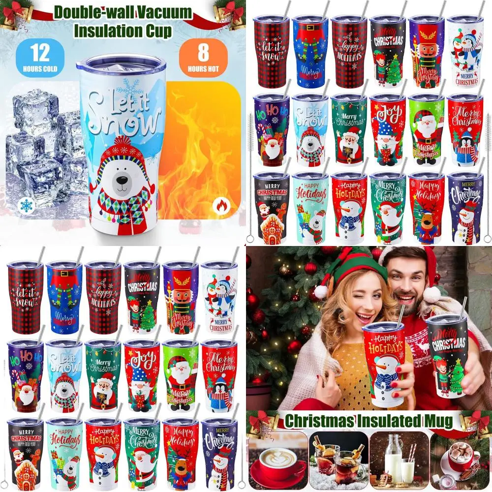 20oz Double-Walled Stainless Steel Tumblers Set of 18 with Lids & Straws - Perfect Christmas Gift for Family & Friends
20oz Double-Walled Stainless Steel Tumblers Set of 18 with Lids & Straws - Perfect Christmas Gift for Family & Friends