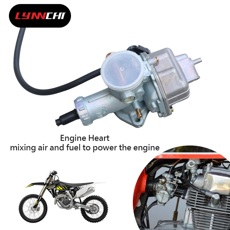 LYNNCHI Motorcycle Parts Hand Choke Carburetor 13 Universal For 50cc To 125cc ATV Dirt Bike Fuel System Motocross Accessories
LYNNCHI Motorcycle Parts Hand Choke Carburetor 13 Universal For 50cc To 125cc ATV Dirt Bike Fuel System Motocross Accessories