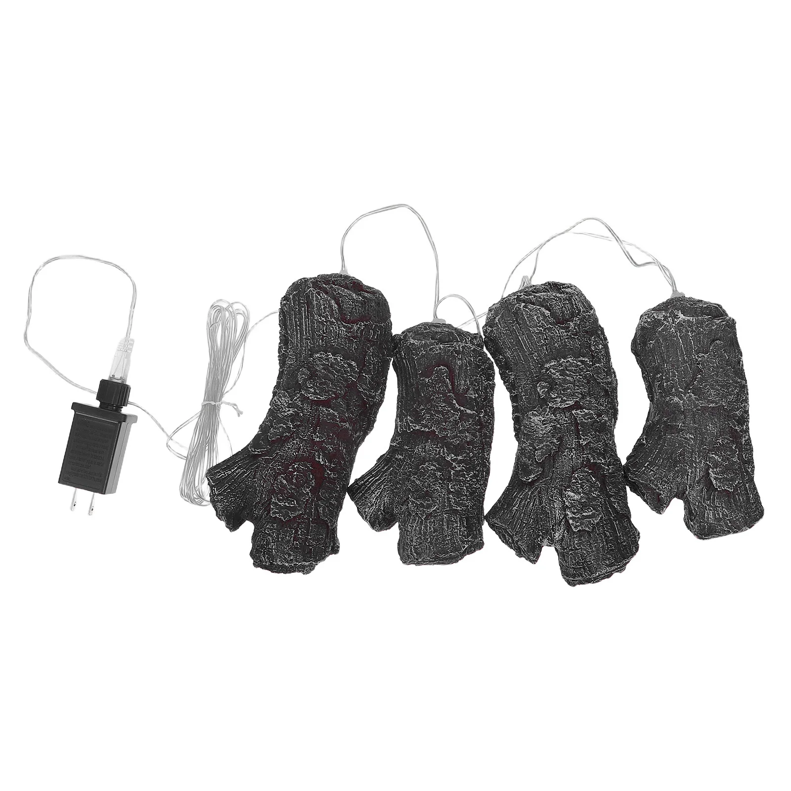 4Pcs Glowing Burning Charcoal LED Lamp Artificial Flickering Flame Lantern Simulation Log Light Flameless Fireplace Christmas
4Pcs Glowing Burning Charcoal LED Lamp Artificial Flickering Flame Lantern Simulation Log Light Flameless Fireplace Christmas