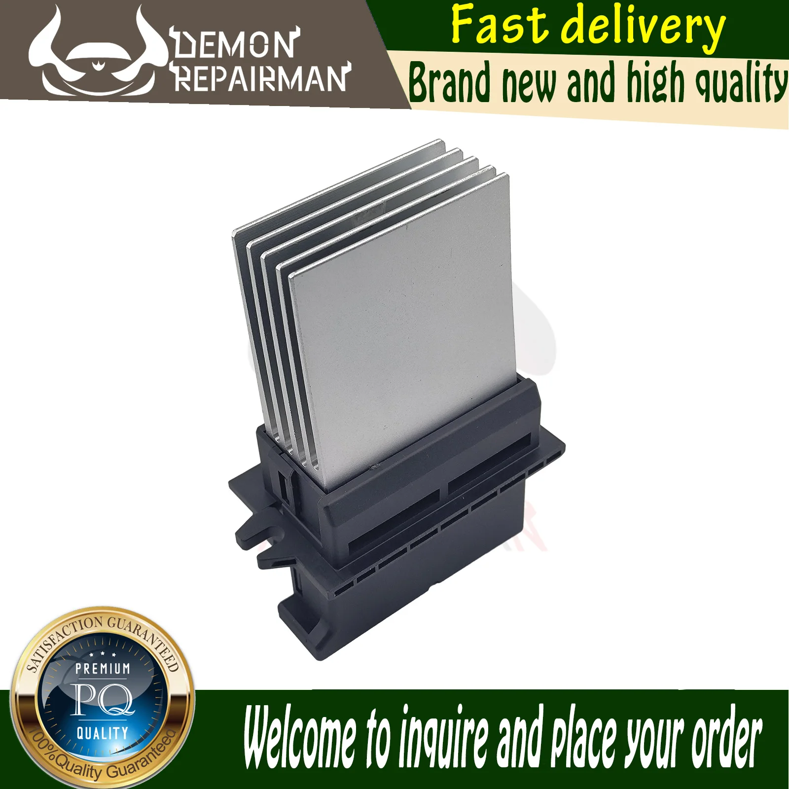 CRS71029GS Auto Heater Blower Fan Motor Resistor 7701051272 Compatible with RENAULT CLIO 1.2L 1.4L 1.5L Peugeot 406 607 2.0L
CRS71029GS Auto Heater Blower Fan Motor Resistor 7701051272 Compatible with RENAULT CLIO 1.2L 1.4L 1.5L Peugeot 406 607 2.0L