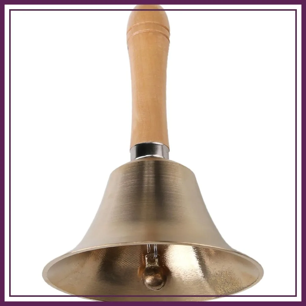 Super Loud Solid Brass Hand Call Bell for Service, Dinner, or Office
Super Loud Solid Brass Hand Call Bell for Service, Dinner, or Office