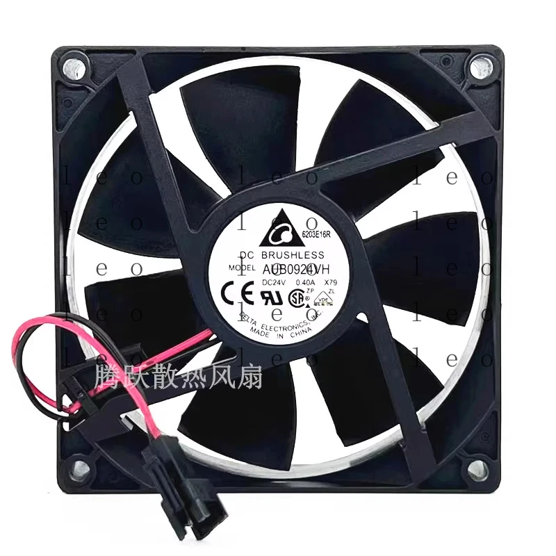 1PCS for Delta AUB0924VH DC24V 0.40A 2-wire cooling fan 9025 9cm
1PCS for Delta AUB0924VH DC24V 0.40A 2-wire cooling fan 9025 9cm