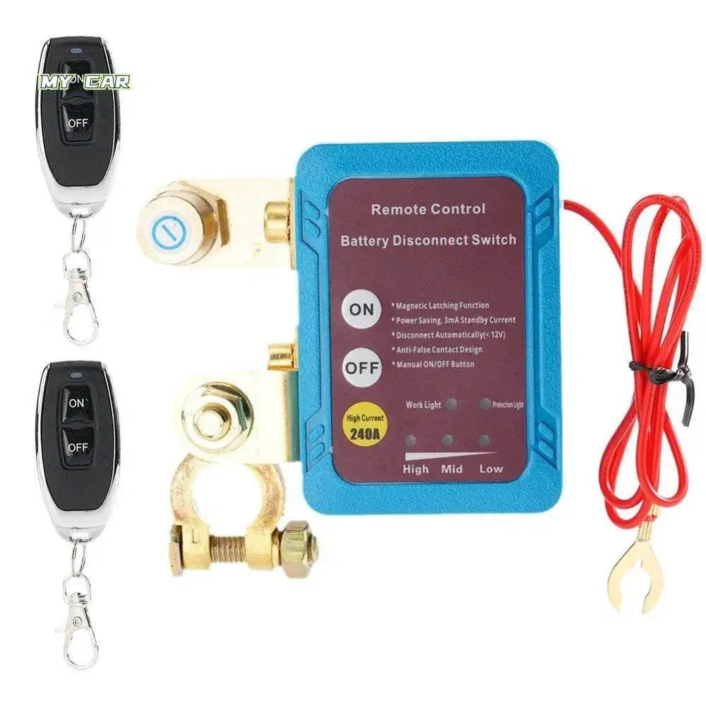 12 В 240 А выключатель автомобильного аккумулятора, быстроразъемный пульт дистанционного управления, отключение питания, аварийные выключатели, клемма аккумулятора 
12 В 240 А выключатель автомобильного аккумулятора, быстроразъемный пульт дистанционного управления, отключение питания, аварийные выключатели, клемма аккумулятора