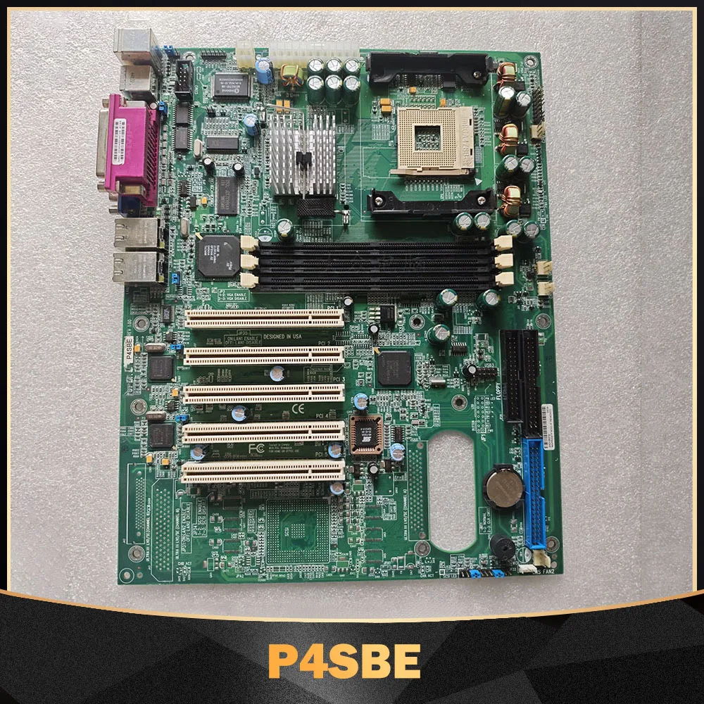 P4SBE industrial control motherboard with high reliability
P4SBE industrial control motherboard with high reliability