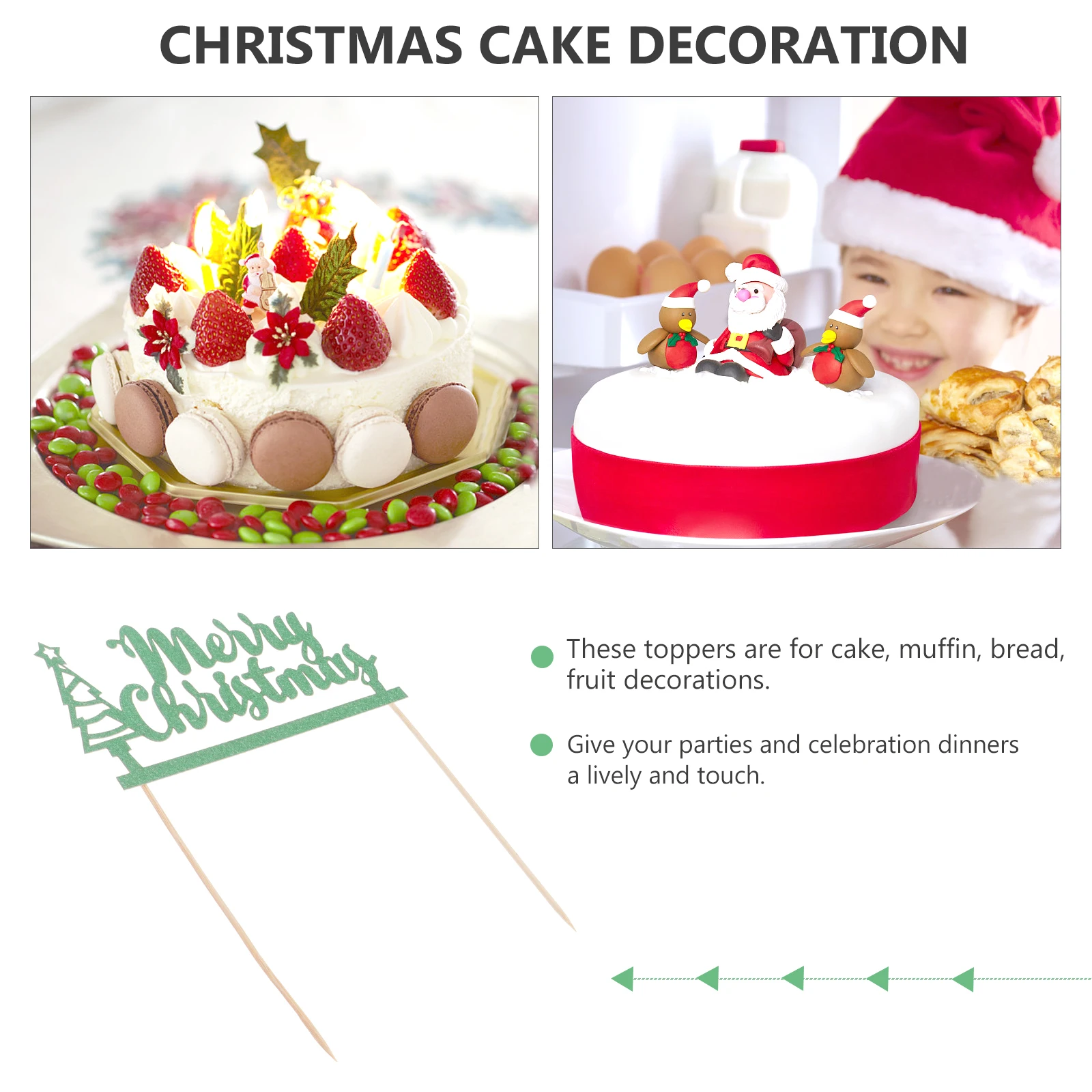 20 Pcs Antlers Card Tree Cake Topper Christmas Decor Hat Candy Merry Toppers Bamboo Camping Cupcake Decoration
20 Pcs Antlers Card Tree Cake Topper Christmas Decor Hat Candy Merry Toppers Bamboo Camping Cupcake Decoration
