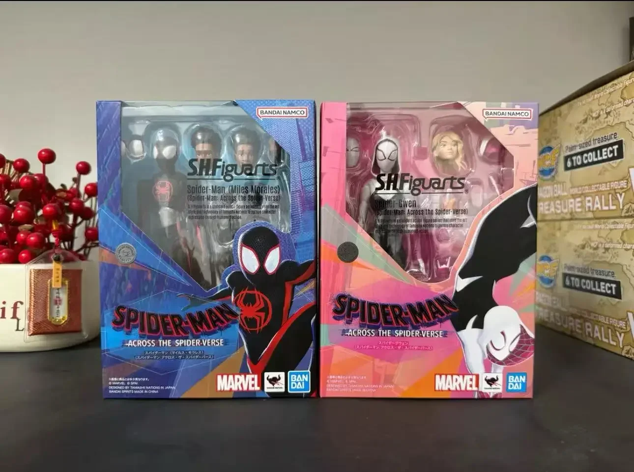Stock Spider-Man Action Figure Original Bandai S.H.Figuarts Gwen Miles Morales THE SPIDER-VERSE Assembly Model Collectible Toy
Stock Spider-Man Action Figure Original Bandai S.H.Figuarts Gwen Miles Morales THE SPIDER-VERSE Assembly Model Collectible Toy