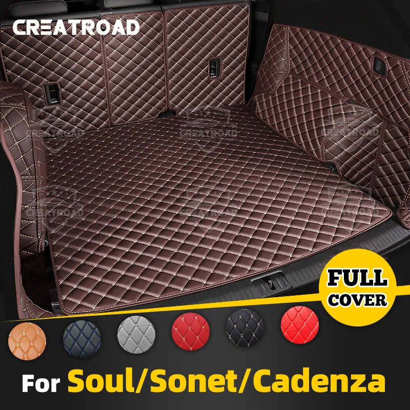 Для Kia Soul 2010-2016 Sonet 2024 Cadenza 2011-2017 автоматический коврик для багажника с полным покрытием, автомобильный багажник, аксессуары для интерьера 
Для Kia Soul 2010-2016 Sonet 2024 Cadenza 2011-2017 автоматический коврик для багажника с полным покрытием, автомобильный багажник, аксессуары для интерьера
