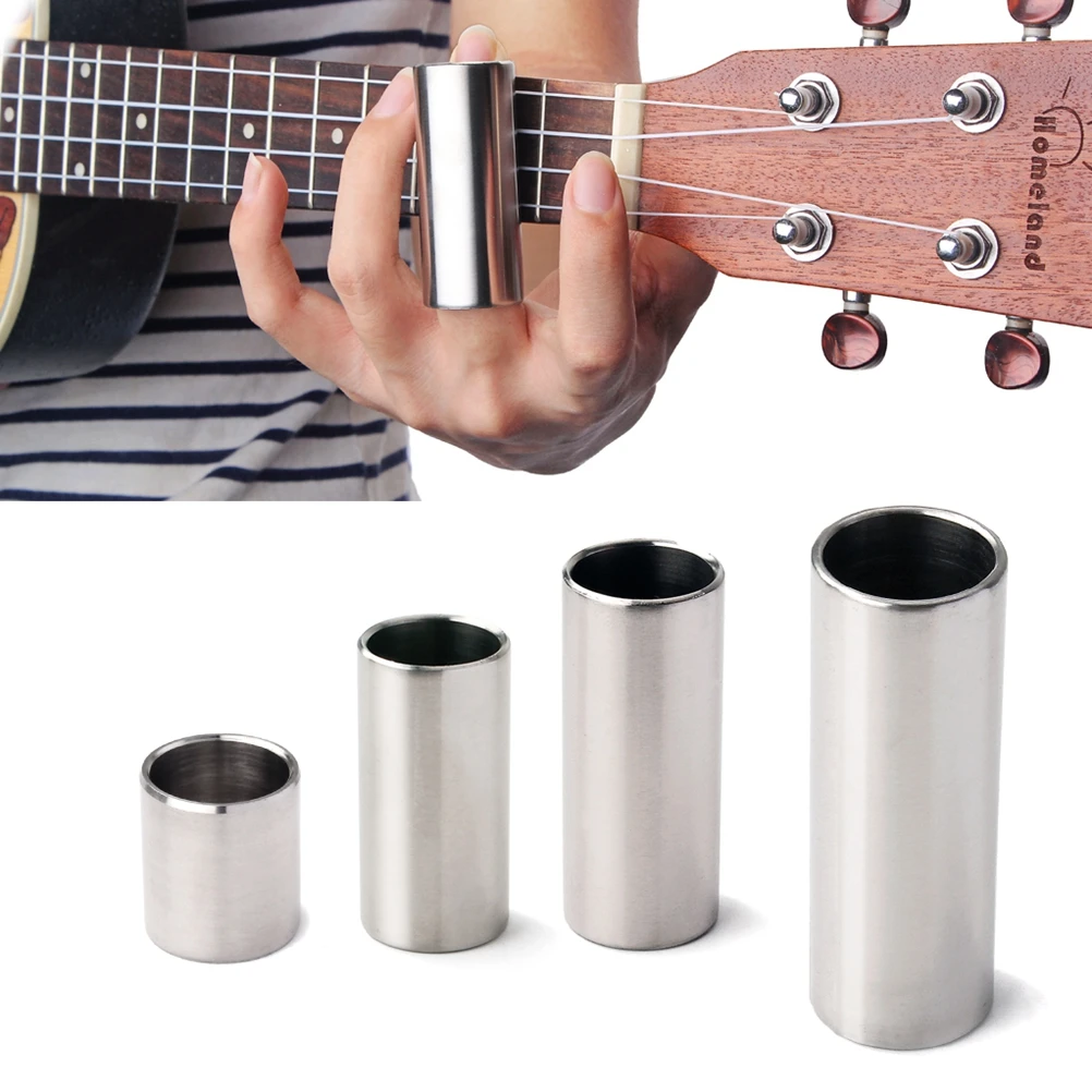 Guitar Slide Acoustic Electric Metal Accessories Large Size Silver Stainless Steel Slider Finger Tube Chromed Sustain Intonation
Guitar Slide Acoustic Electric Metal Accessories Large Size Silver Stainless Steel Slider Finger Tube Chromed Sustain Intonation