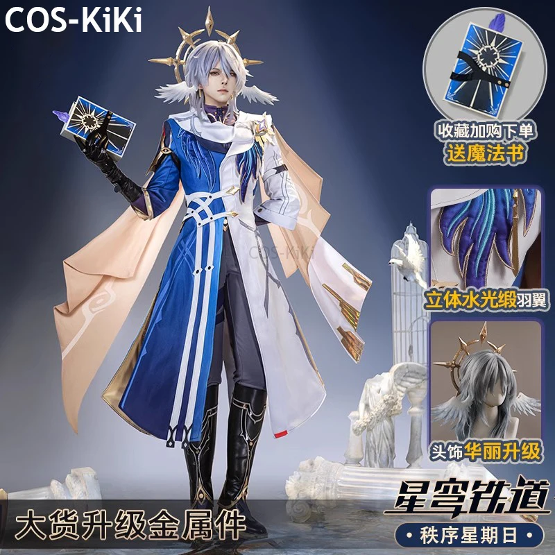 COS-KiKi Honkai: Star Rail Sunday Ordnung Game Suit Gorgeous Handsome Uniform Cosplay Costume Halloween Party Role Play Outfit
COS-KiKi Honkai: Star Rail Sunday Ordnung Game Suit Gorgeous Handsome Uniform Cosplay Costume Halloween Party Role Play Outfit