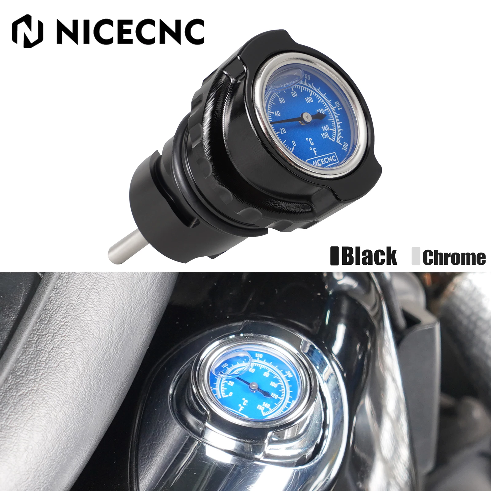 Oil Dipstick Temperature Gauge For Harley 2004-2019 Sportster 883 1200Custom SuperLow XL883 1200 Iron 883 1200 Roadster XL1200CX
Oil Dipstick Temperature Gauge For Harley 2004-2019 Sportster 883 1200Custom SuperLow XL883 1200 Iron 883 1200 Roadster XL1200CX