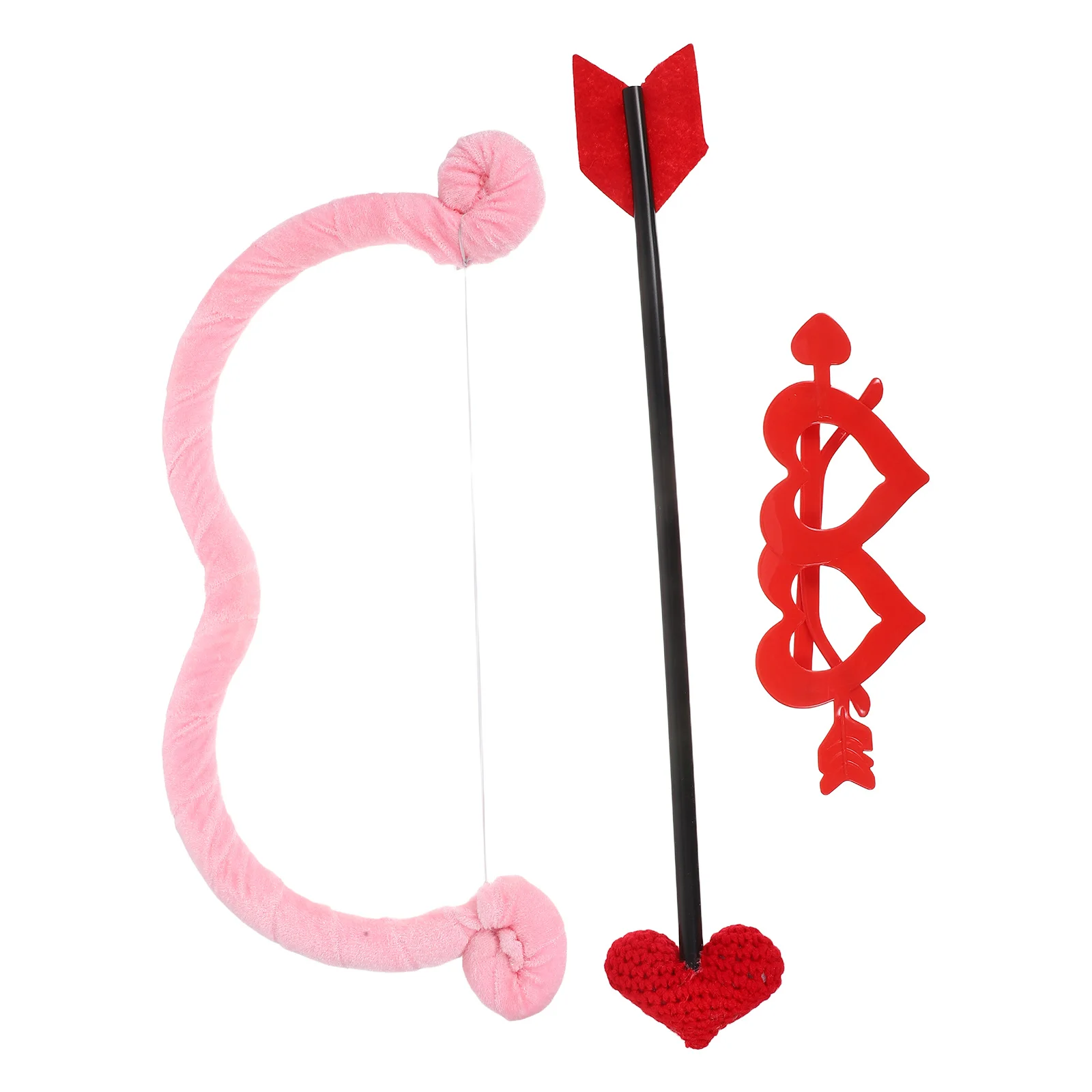 1Set Cupid Costume Heart Glasses Bow Arrow Valentines Day Party Accessories Cosplay Props Cupid Costume Heart Bow Arrows
1Set Cupid Costume Heart Glasses Bow Arrow Valentines Day Party Accessories Cosplay Props Cupid Costume Heart Bow Arrows