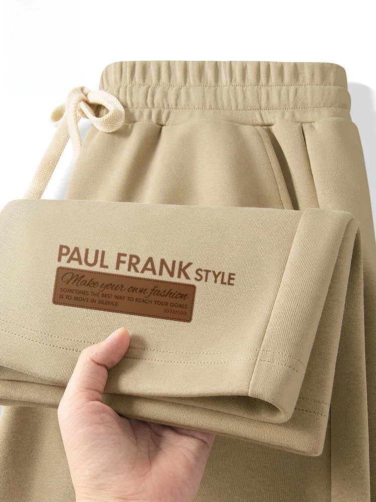 Мужские брюки в американском ретро-стиле, прямые, широкие, повседневные, удобные, длинные, из плотного хлопка и полиэстера, весенние
Мужские брюки в американском ретро-стиле, прямые, широкие, повседневные, удобные, длинные, из плотного хлопка и полиэстера, весенние