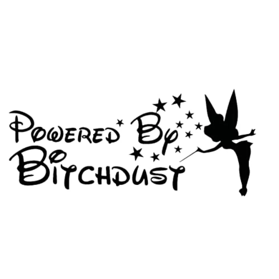 Cartat2s Powered by Bitchdust Vinyl Decal Diva 7.5 X 3.3 Inch Car Truck SUV RV Window and Body Sticker Black Color with 12 Opti
Cartat2s Powered by Bitchdust Vinyl Decal Diva 7.5 X 3.3 Inch Car Truck SUV RV Window and Body Sticker Black Color with 12 Opti