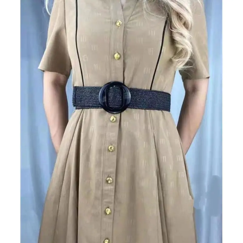 Богемный ремень из полипропилена, соломенный ремень, женский универсальный декоративный эластичный тканый женский ремень с пряжкой из смолы
Богемный ремень из полипропилена, соломенный ремень, женский универсальный декоративный эластичный тканый женский ремень с пряжкой из смолы