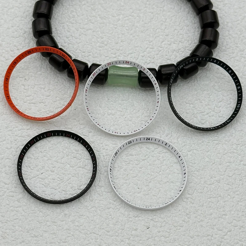 30.5 mm x 27.5 mm Watch Bezel Ring Compatible SKX007 SKX009 SRPD Cases Plastic Bezel Compatible NH35 NH36 Watch Case Index Ring
30.5 mm x 27.5 mm Watch Bezel Ring Compatible SKX007 SKX009 SRPD Cases Plastic Bezel Compatible NH35 NH36 Watch Case Index Ring