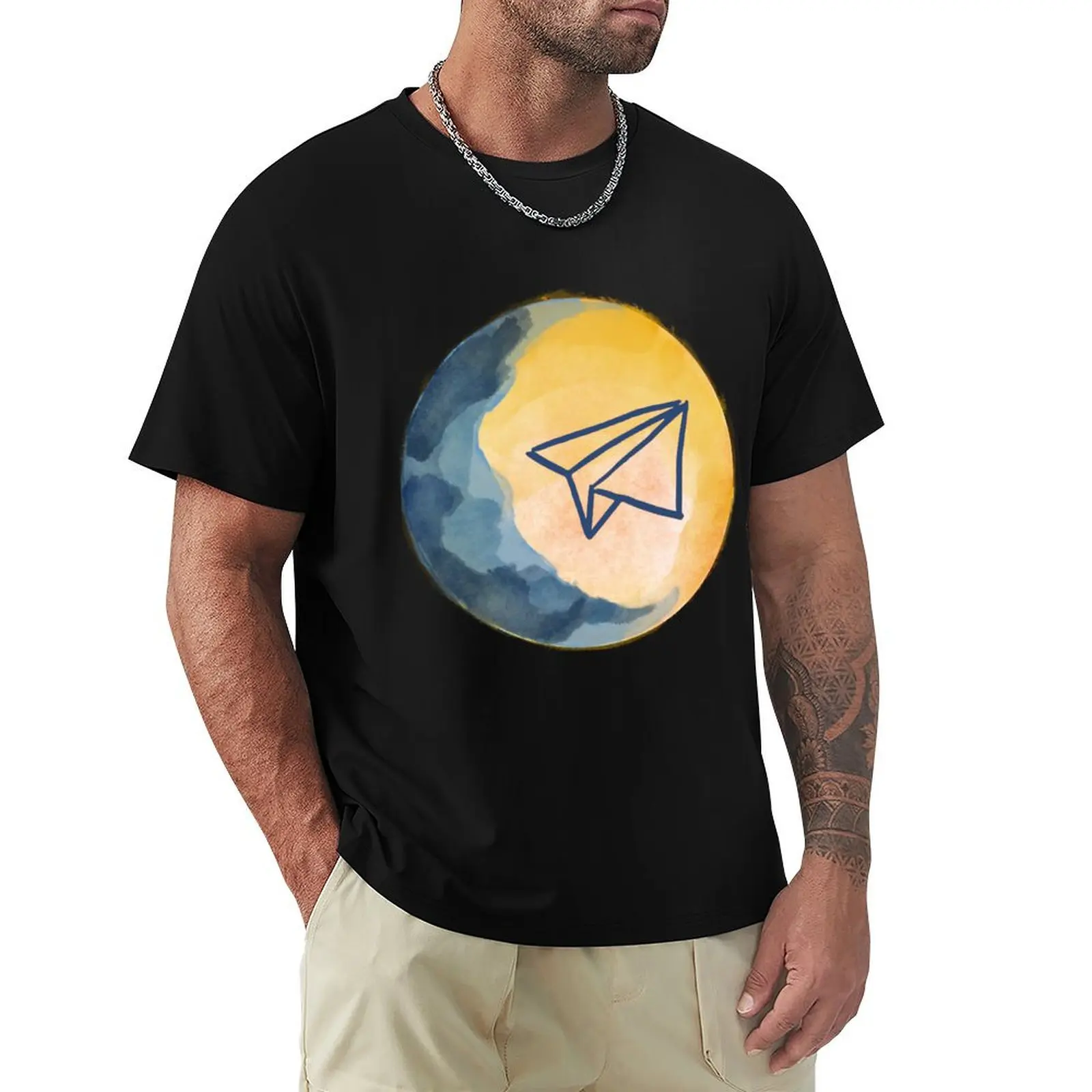 A paper plane flies to the sky T-Shirt affliction shirts luxury designer mens t shirts top quality
A paper plane flies to the sky T-Shirt affliction shirts luxury designer mens t shirts top quality