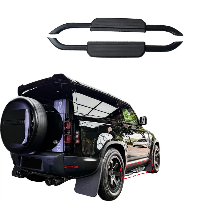 Side Steps Running Boards Compatible for Land Rover Defender 90 2PCS Accessories Black Nerf Bar Max Loading Accessories
Side Steps Running Boards Compatible for Land Rover Defender 90 2PCS Accessories Black Nerf Bar Max Loading Accessories
