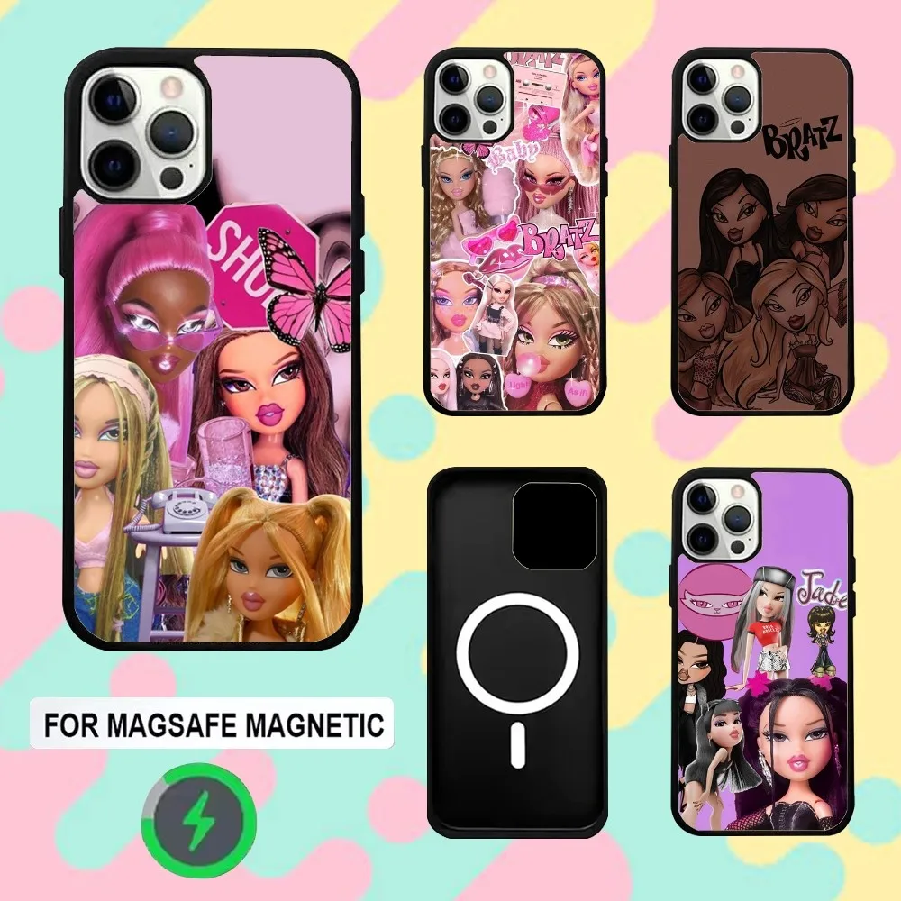 Cute Bratz Doll Phone Case For iPhone 16e,16,15,14,13,12,11,Plus,Pro,Max,Mini Magsafe Magnetic Wireless Charging
Cute Bratz Doll Phone Case For iPhone 16e,16,15,14,13,12,11,Plus,Pro,Max,Mini Magsafe Magnetic Wireless Charging