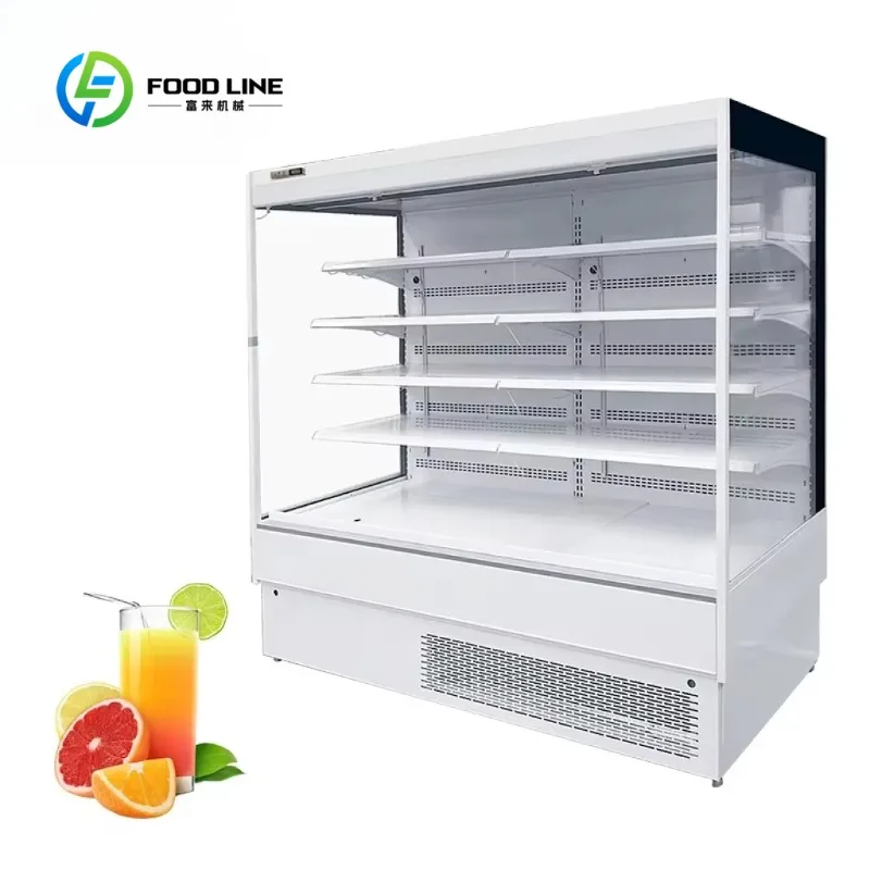 Customized Frozen Food Display Freezer Open Type Large View LED-Lit for Supermarket Hypermarket Frozen Vegetable Meat Seafood
Customized Frozen Food Display Freezer Open Type Large View LED-Lit for Supermarket Hypermarket Frozen Vegetable Meat Seafood
