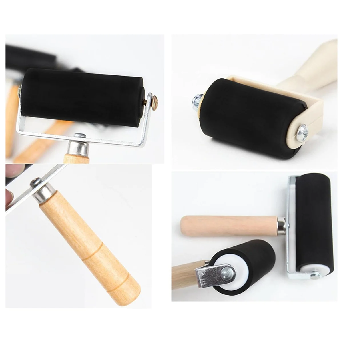 BISM1 3 упаковки резиновых валиков Brayer, 1,4/2,4/4 дюйма, художественный ремесленный валик для печати, чернил, инструменты для штамповки обоев и склеивания
BISM1 3 упаковки резиновых валиков Brayer, 1,4/2,4/4 дюйма, художественный ремесленный валик для печати, чернил, инструменты для штамповки обоев и склеивания