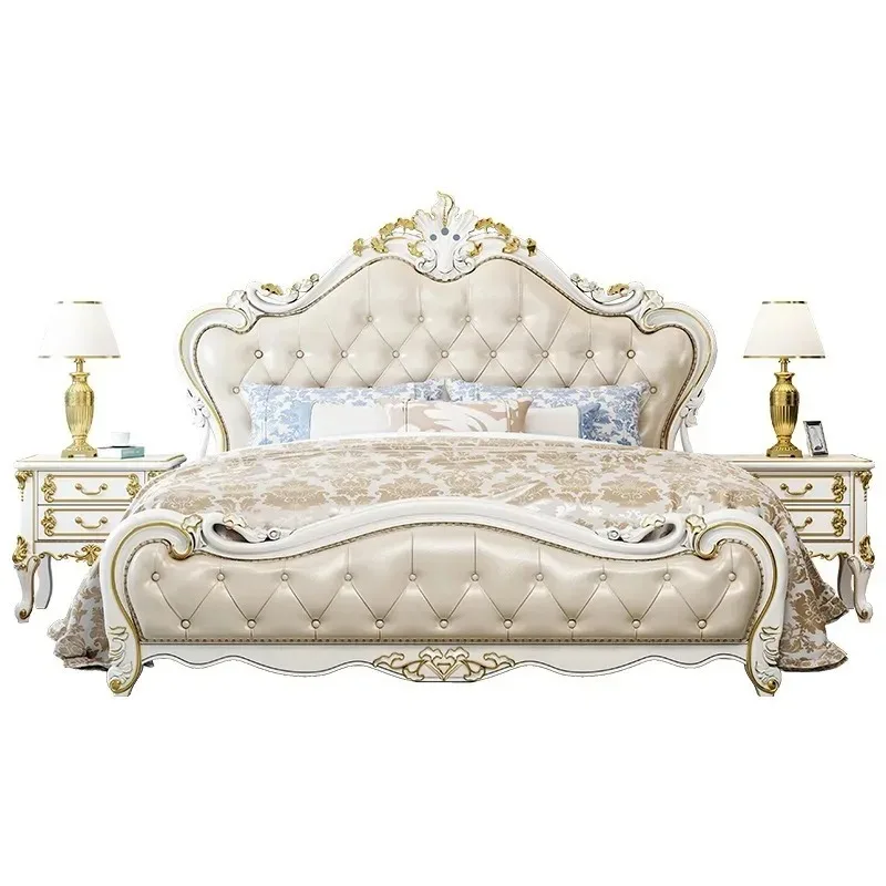 1.8m double queen bed Storage bed Princess bed Elegant girl
1.8m double queen bed Storage bed Princess bed Elegant girl