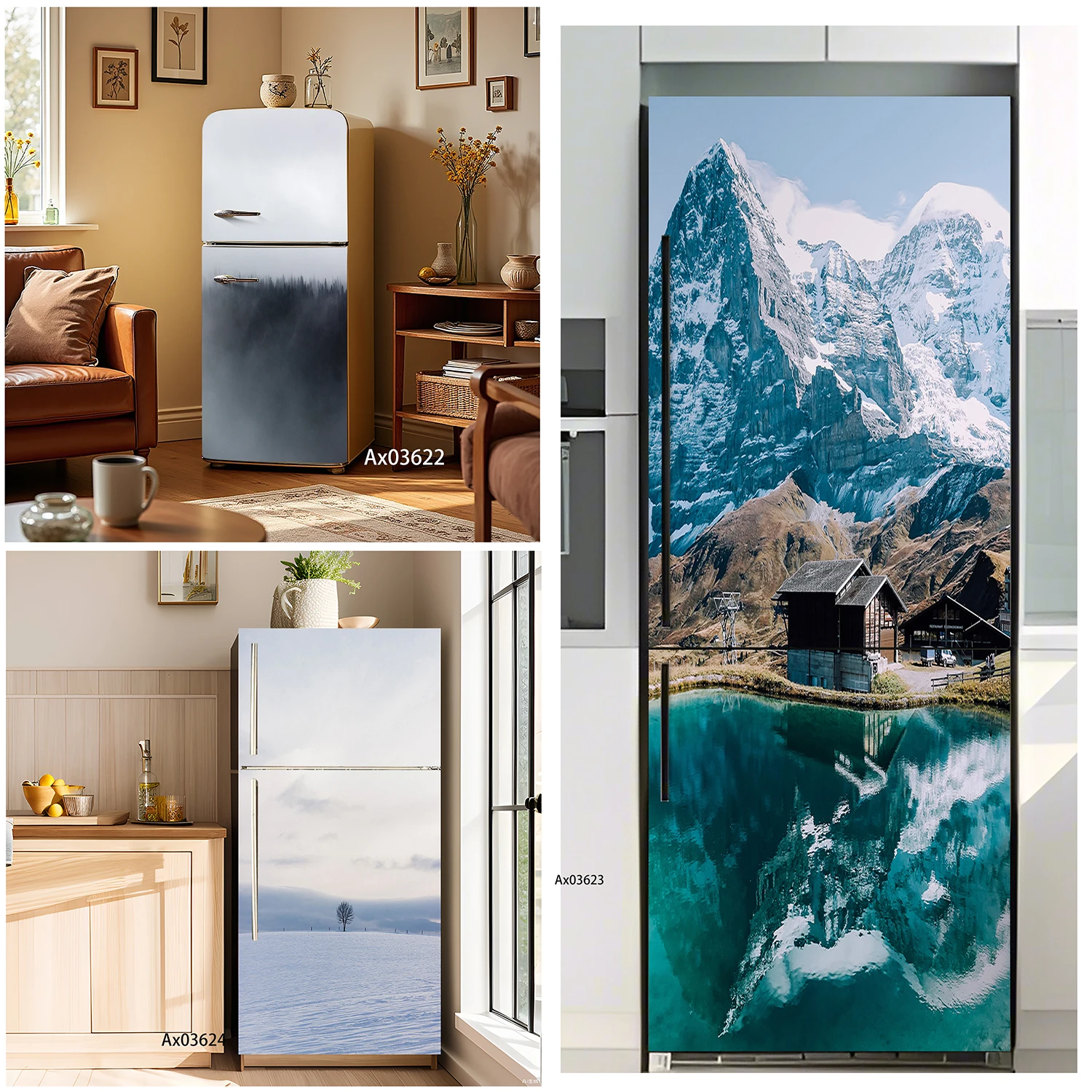 Misty Forest Gradient Fridge Stickers Self Adhesive Waterproof Anti Scratch Refrigerator Kitchen Home Wrap Wallpaper Decor
Misty Forest Gradient Fridge Stickers Self Adhesive Waterproof Anti Scratch Refrigerator Kitchen Home Wrap Wallpaper Decor