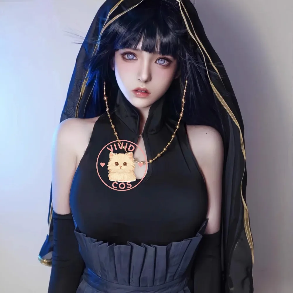Hinata Hyuga Cosplay Costume Anime Black Wedding Dress Outfits Role Playing Clothes for Women Adult Comic Con Halloween Party
Hinata Hyuga Cosplay Costume Anime Black Wedding Dress Outfits Role Playing Clothes for Women Adult Comic Con Halloween Party