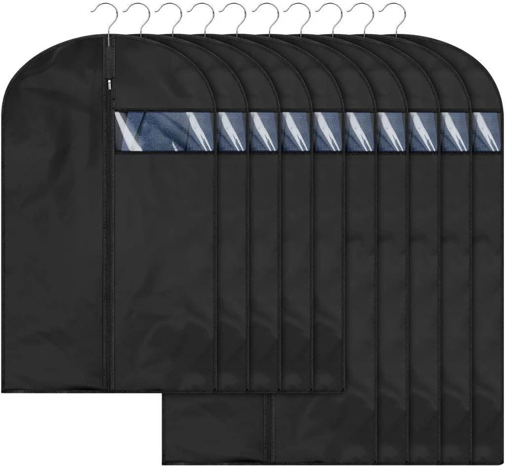 Пылезащитные чехлы для одежды, водонепроницаемые чехлы для одежды, пылезащитный чехол для пальто, костюма, платья, подвесные сумки для одежды, органайзер для шкафа
Пылезащитные чехлы для одежды, водонепроницаемые чехлы для одежды, пылезащитный чехол для пальто, костюма, платья, подвесные сумки для одежды, органайзер для шкафа