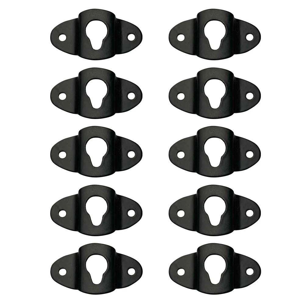 10 PCS Soundbars Speaker Hook Hanger Connector Plate for Audio Bracket Black Surround Hanging Accessories
10 PCS Soundbars Speaker Hook Hanger Connector Plate for Audio Bracket Black Surround Hanging Accessories