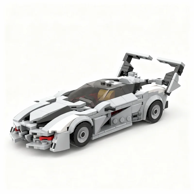 NEW 367PCS MOC City Champions Super Car Racecar002 Model Technology DIY Assembly Building Blocks Display Birthday Gift Building
NEW 367PCS MOC City Champions Super Car Racecar002 Model Technology DIY Assembly Building Blocks Display Birthday Gift Building