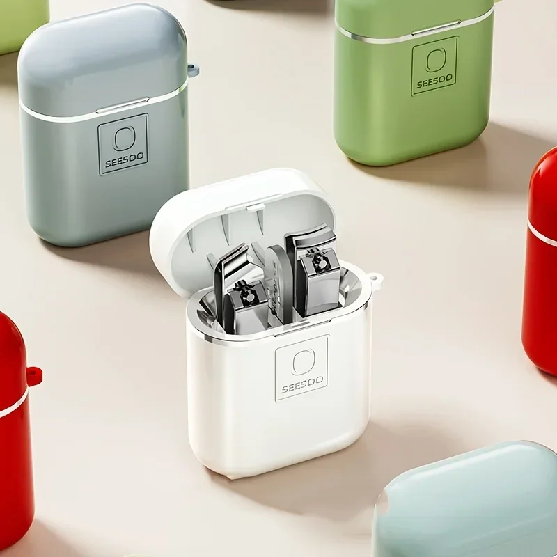 Mini 3Pcs Manicure Trimmer Set High-Quality Steel Nail Clippers Pedicure Kit Portable Nail File Tool with Toenail Cutter
Mini 3Pcs Manicure Trimmer Set High-Quality Steel Nail Clippers Pedicure Kit Portable Nail File Tool with Toenail Cutter