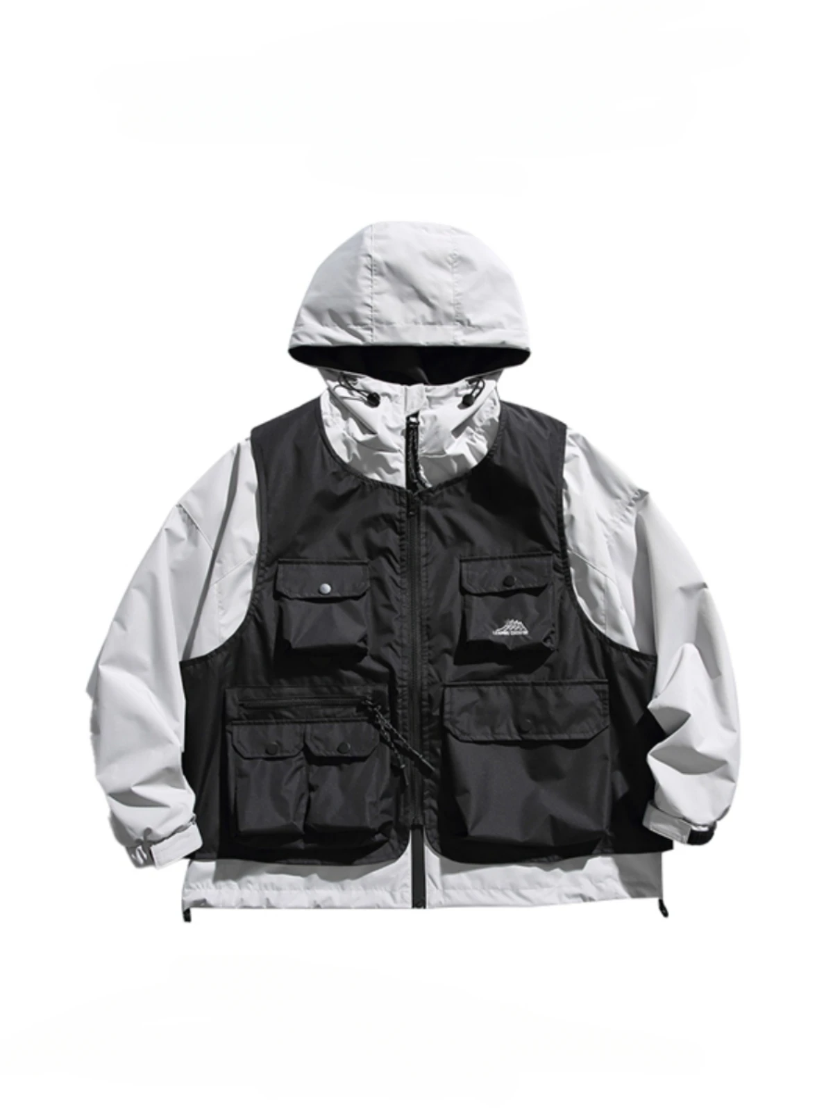 Trendy Japanese Retro functional Tactical Multi-pocket Vest Jackets Men's Solid Color Loose Casual Handsome Workwear Waistcoat
Trendy Japanese Retro functional Tactical Multi-pocket Vest Jackets Men's Solid Color Loose Casual Handsome Workwear Waistcoat