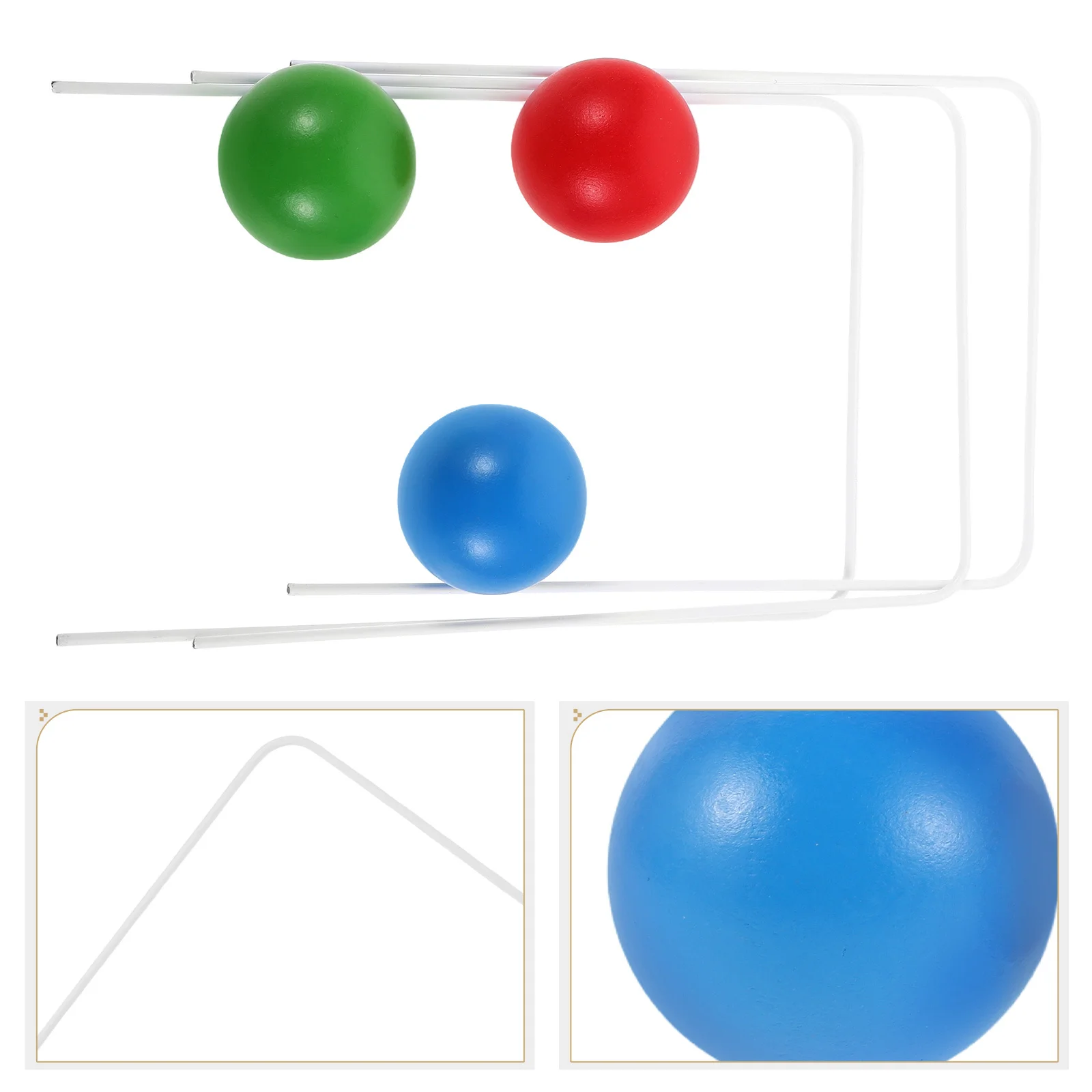 1Set Croquet Set Kids Outdoor Activity Kit Premium Wood Iron Wickets Funny Wooden Ball Backyard Garden Game for Family Party
1Set Croquet Set Kids Outdoor Activity Kit Premium Wood Iron Wickets Funny Wooden Ball Backyard Garden Game for Family Party