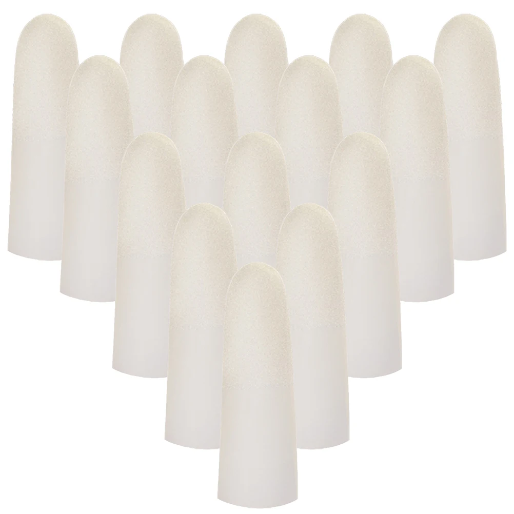 100Pcs Latex Finger Cots Disposable Fingertips Protector Non Slip Finger Covers Anti Static Protection Home Use Kitchen Cooking
100Pcs Latex Finger Cots Disposable Fingertips Protector Non Slip Finger Covers Anti Static Protection Home Use Kitchen Cooking
