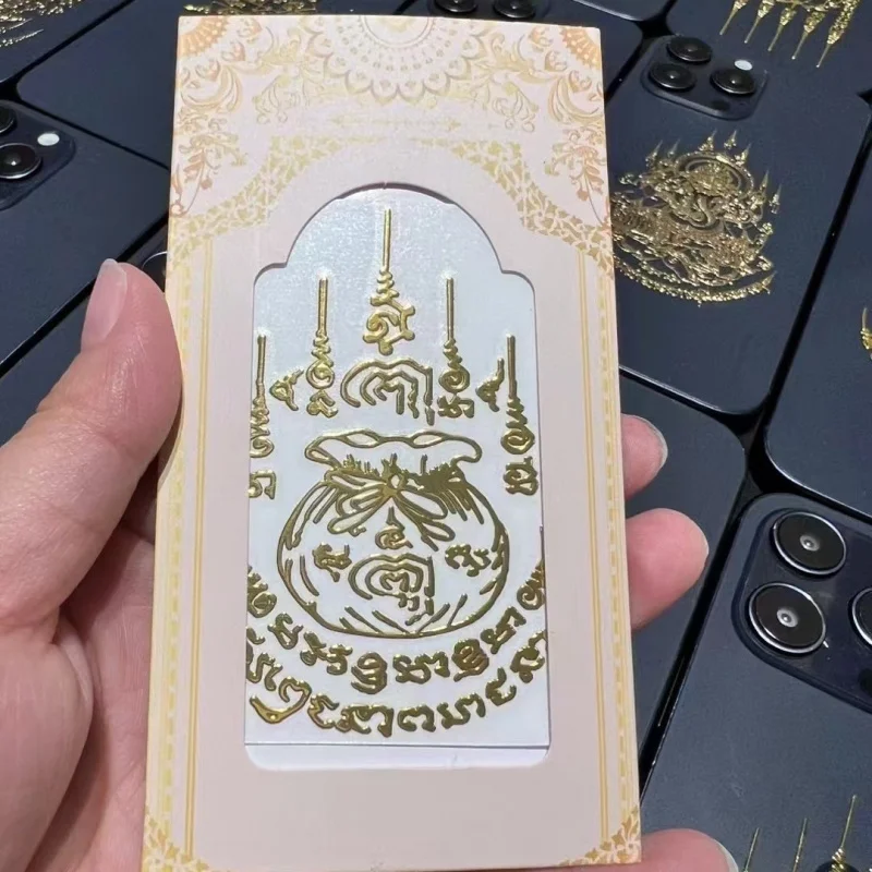 Изготовленные на заказ тайские специальные поделки, металлические наклейки для телефона, богатство
Изготовленные на заказ тайские специальные поделки, металлические наклейки для телефона, богатство