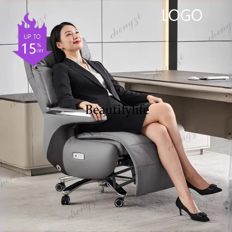 C45 Luxury Electric Massage Executive Chair - Ergonomic Genuine Leather Gaming Office Desk Chair with Premium Design Furniture
C45 Luxury Electric Massage Executive Chair - Ergonomic Genuine Leather Gaming Office Desk Chair with Premium Design Furniture