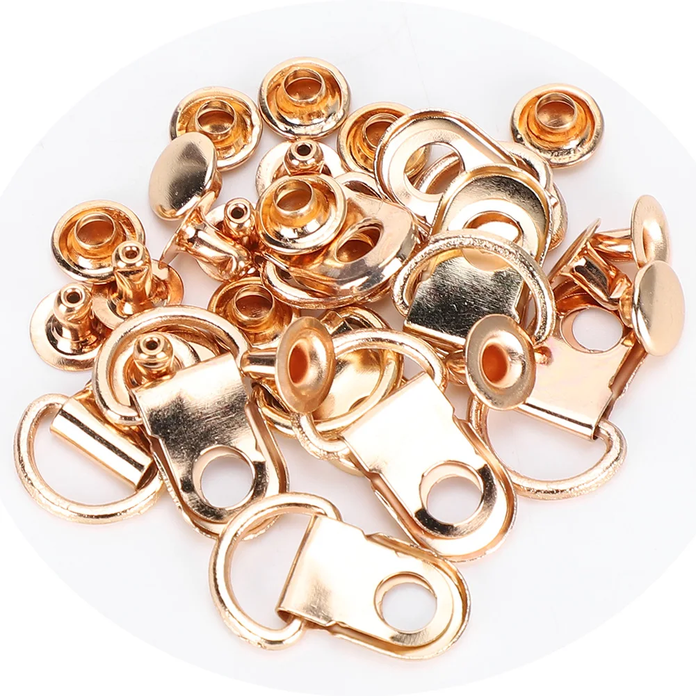 C5 100 Set Half Copper 9*14mm Caravan Shoe Buckle Shoelace Hook Dring Eyelet Buckle Brass Shoe Leather Bag Diy Rivet Tool
C5 100 Set Half Copper 9*14mm Caravan Shoe Buckle Shoelace Hook Dring Eyelet Buckle Brass Shoe Leather Bag Diy Rivet Tool