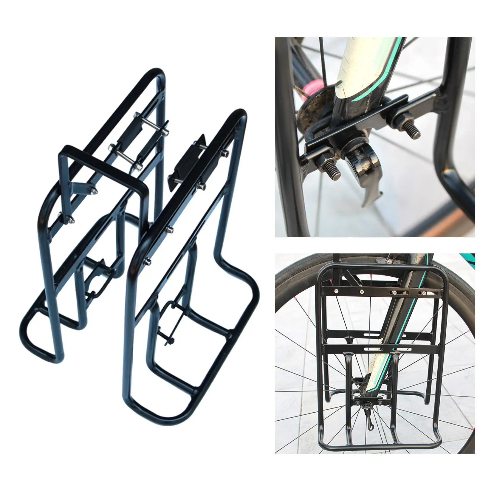 Front Bicycle Cargo Rack Large Aluminum Alloy Lightweight Frame Support for Mountain Gravel Touring Cycling Accessories
Front Bicycle Cargo Rack Large Aluminum Alloy Lightweight Frame Support for Mountain Gravel Touring Cycling Accessories
