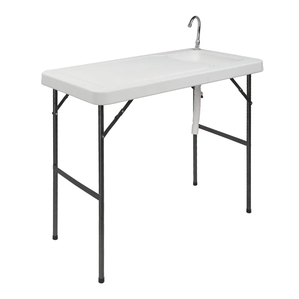 Outdoor Portable Folding Portable Fillet and Hunting and Cutting Table with Sink Faucet Cookware
Outdoor Portable Folding Portable Fillet and Hunting and Cutting Table with Sink Faucet Cookware