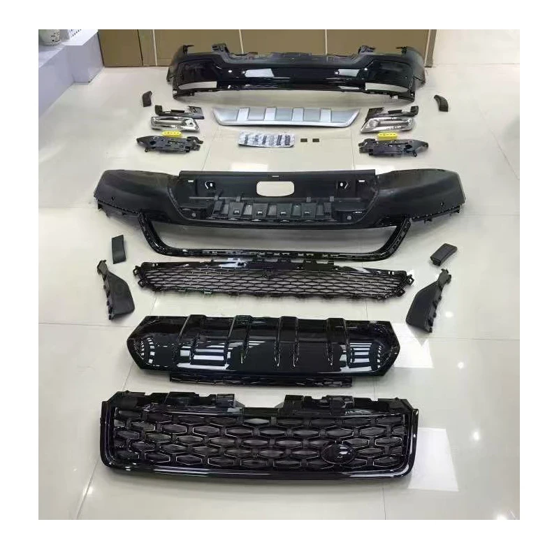 The Front And Rear Bumper Kits For Land Rover Discovery Sport, Made Of PP Overseas Version Of The Front And Rear Bumper Kits
The Front And Rear Bumper Kits For Land Rover Discovery Sport, Made Of PP Overseas Version Of The Front And Rear Bumper Kits
